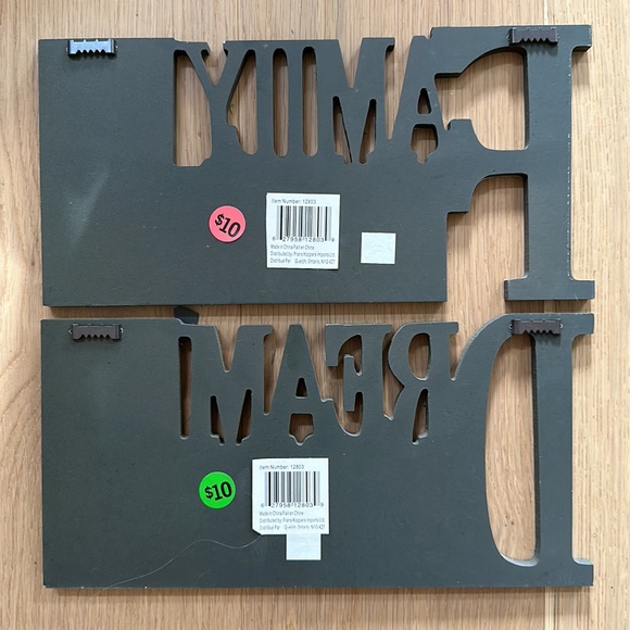 NWT Two Wall Plaques - Picture 6 of 6